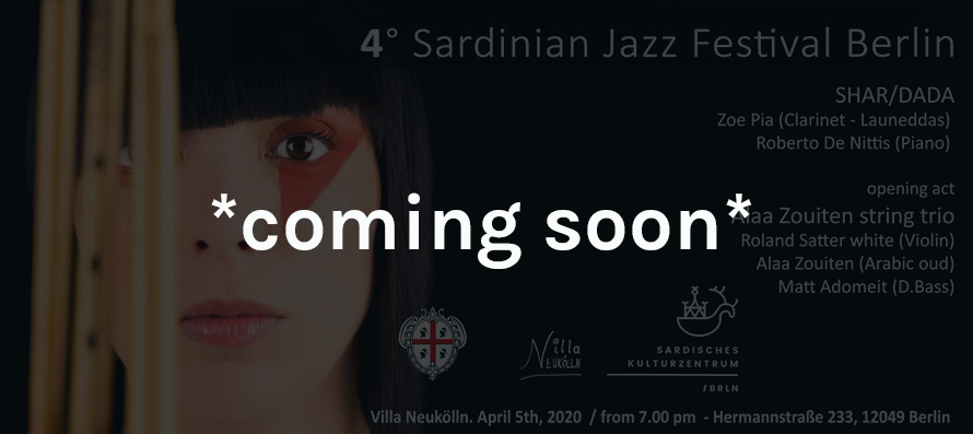 Sardinian Jazz Festival 2020 *coming soon*
